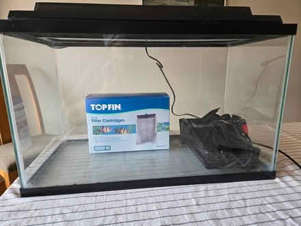 Photo of free fish tank (San Carlos -- White Oaks) #1
