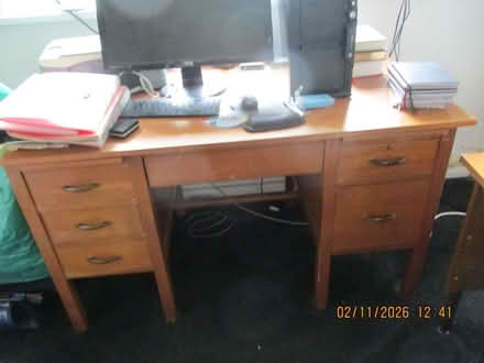 Photo of free Solid Wooden Desk (CT11) #1