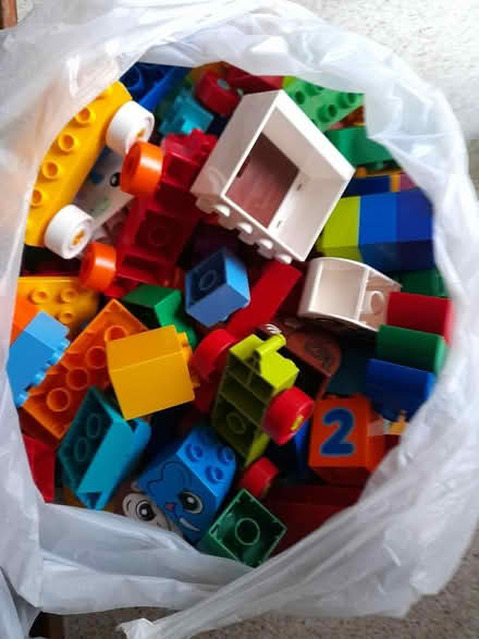 Photo of free Small child large lego bricks (Elmstead Market CO7) #1