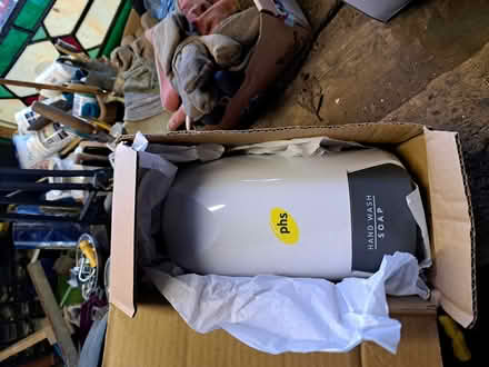 Photo of free PHS soap dispenser NEW (Highfield NE39) #3
