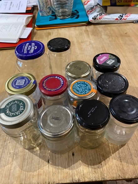 Photo of free Twelve glass jars with screw top lids (Cambusbarron FK7) #1