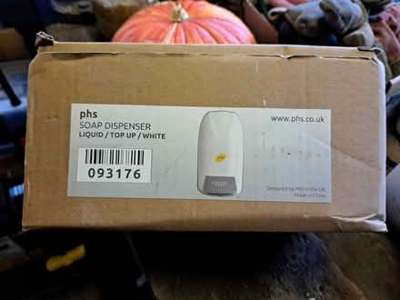 Photo of free PHS soap dispenser NEW (Highfield NE39) #2