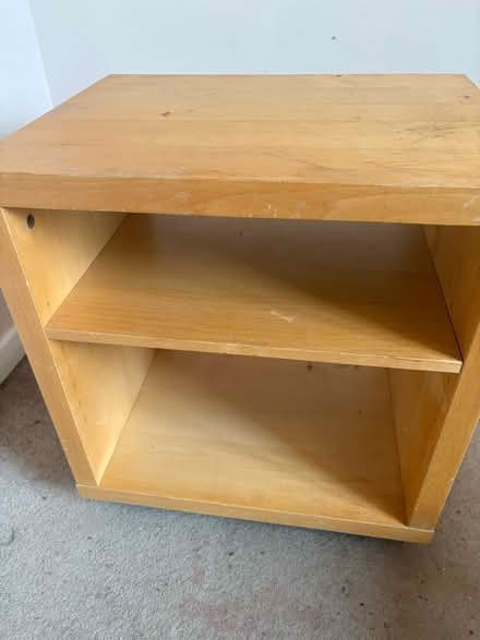 Photo of free Bedside table on coasters (Bradford on Avon BA15) #1
