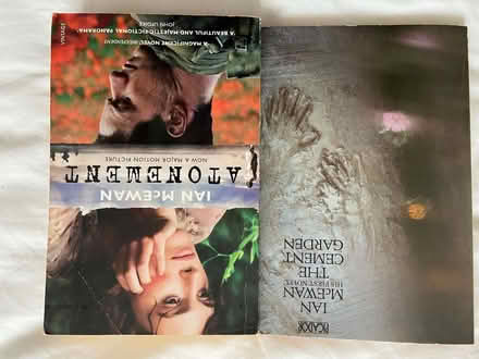 Photo of free 2 Ian McEwan novels (West Hill BN1) #1