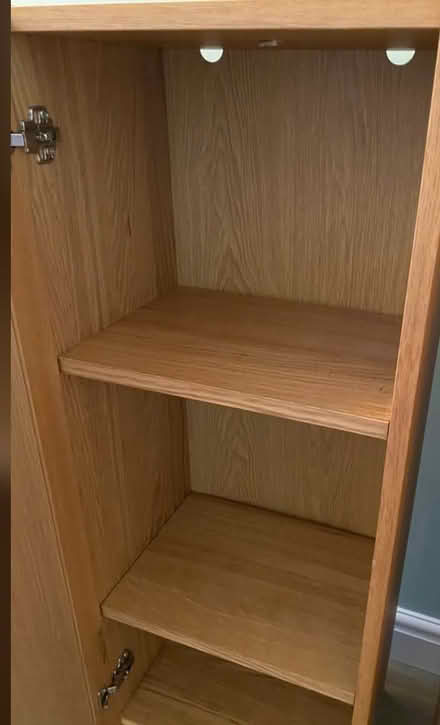 Photo of Ikea oxberg bookcase with door oak (London, NW4) #3