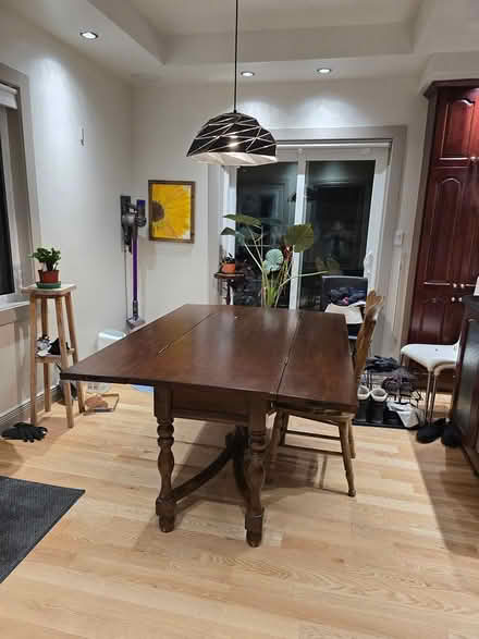 Photo of free Large Drop Leaf Dining Table (Vanier north) #4