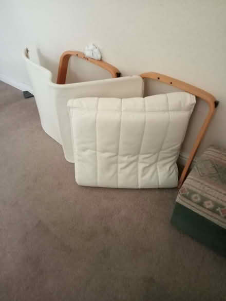 Photo of free IKEA Poang armchair and stool (Central Blackburn BB2) #1