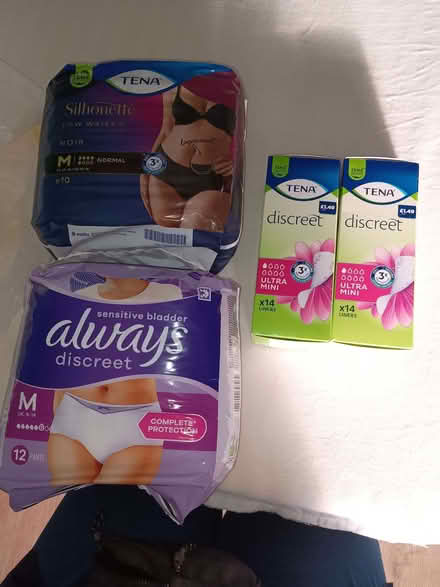 Photo of free ladies Pads/underwear for Sensitive Bladder (Billing Road East area) #1