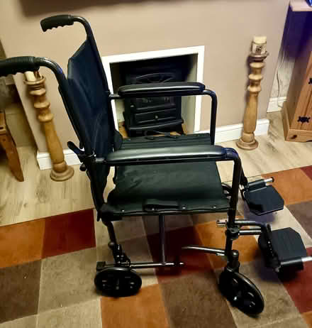 Photo of free Black wheel chair (WF15) #2