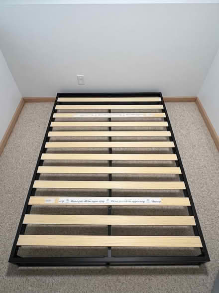 Photo of free Full-size low-profile bed frame (Hillman City / Columbia City) #2