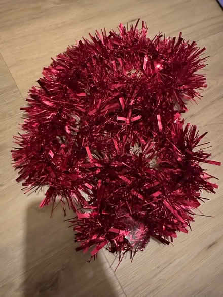 Photo of free Red tinsel (East molesey) #1