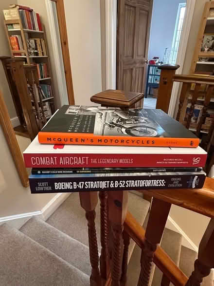 Photo of free Aircraft and motorcycle reference books (Hersham KT12) #1