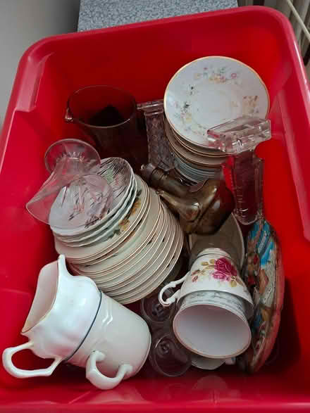 Photo of free few cups, saucers, tea pots etc (Aylesbury, Tallaght, Dublin 24) #1