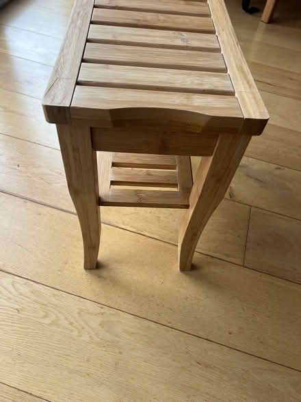 Photo of free Wooden seat stool (Burridge SO31) #3