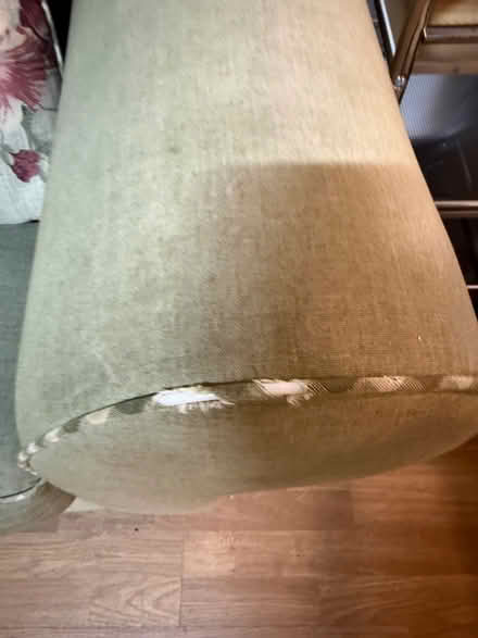 Photo of free Comfy green sofa (SW18 4TQ) #2