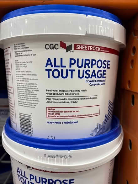 Photo of Material to patch fill hole (L5L 5P5) #1