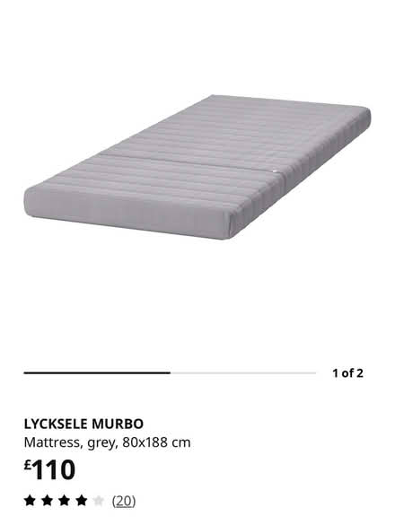 Photo of free LYCKSELE MURBO Mattress (Wood Green N22) #2