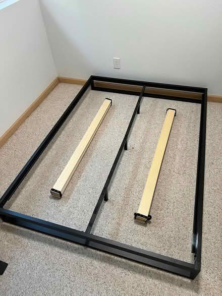 Photo of free Full-size low-profile bed frame (Hillman City / Columbia City) #4