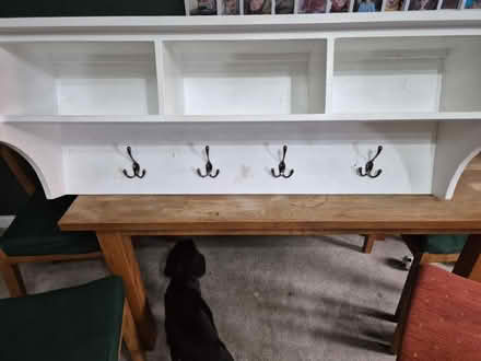 Photo of free Wooden wall mounted coat hooks (RG2 Shinfield) #1