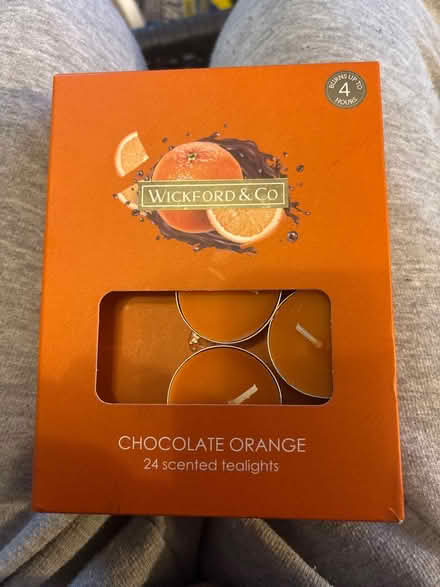 Photo of free 20 ish choc orange tea lights (S80 3) #1