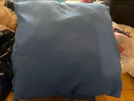 Photo of free Large cushions with covers x 2 (Cheshunt En8) #2