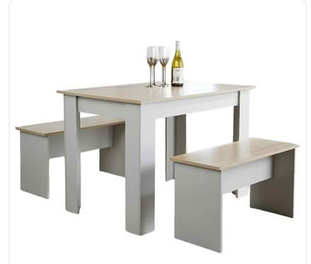 Photo of free 4 Seater Dining Table Bench Set (W12) #1