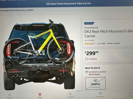 Photo of free Electric Bicycle Rack (Crystal City) #1