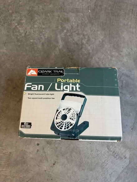 Photo of free Camping tent, fan and light (Berryessa) #3