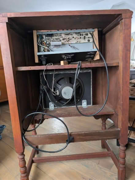Photo of free Vintage Amplifier Cabinet (Lunenburg) #3