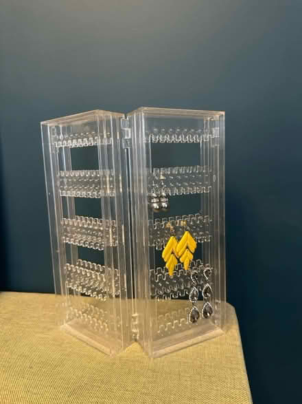 Photo of free Acrylic earring holder (Malden) #3