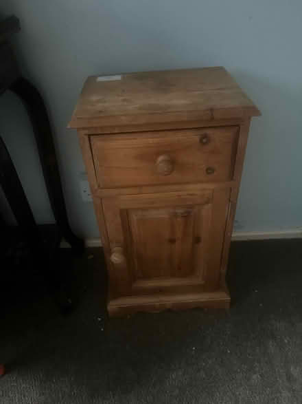 Photo of free Chest of drawers and bedside table (Somers Town NW1) #2