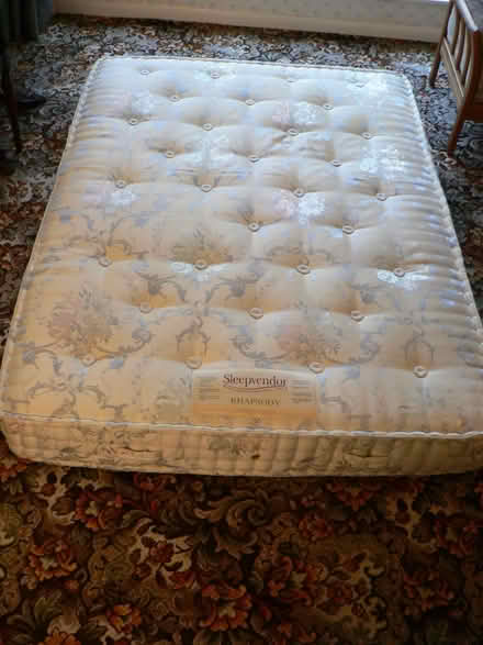 Photo of free Double bed mattress, good quality, pocket sprung (Tansley DE4) #4