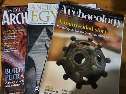 Photo of free Pile of Archaeology Magazines (Box GL6) #1