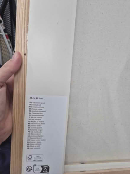 Photo of free Framed canvas (W1h 1ju) #2