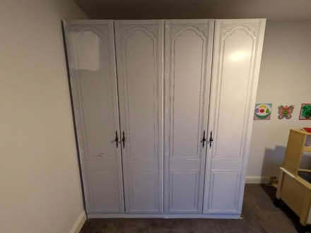 Photo of free 2 wardrobes - very solid (HP22 Halton Camp) #1