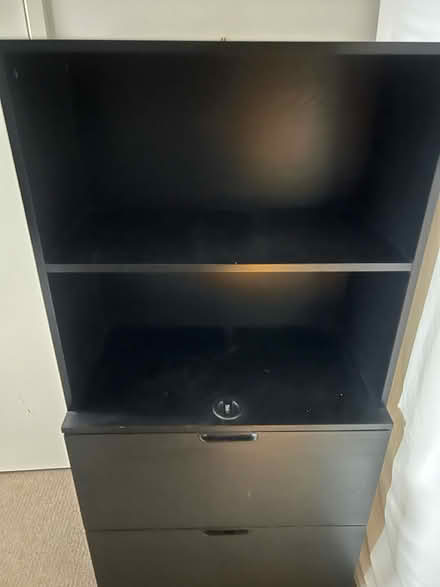 Photo of free IKEA shelving and filing cabinet (West Green N15) #2