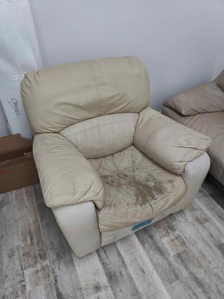 Photo of free Leather armchair (A96K4AX) #1