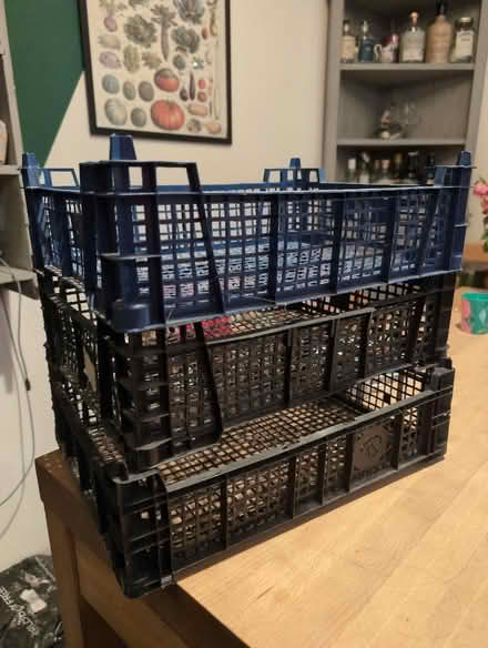 Photo of free Three plastic crates (Montpelier BS6) #1
