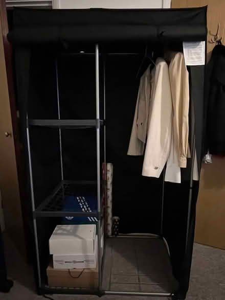 Photo of free Argos home covered single wardrobe (Old Kent Road SE1) #1