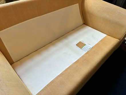 Photo of free Laura Ashley Yellow 2-Seater Sofa (CT11) #4