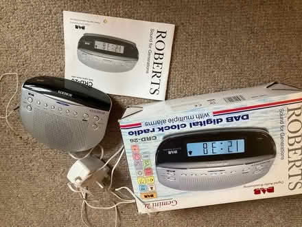 Photo of free Roberts DAB Digital Clock Radio (Ulverston LA12) #1