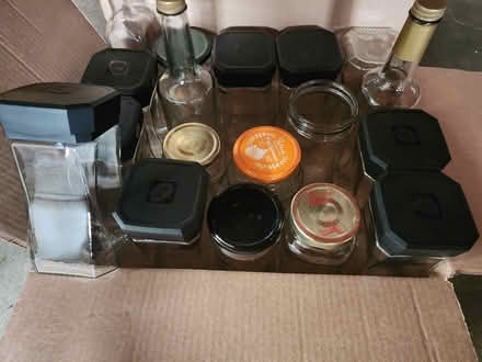 Photo of free Clean, label removed bottles (DeAnza/Stevens Creek) #1