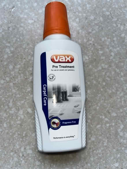 Photo of free VAX pre Treatment carpet cleaner (Kings Heath B14) #1