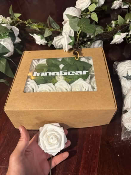 Photo of free White artificial flowers (SouthEast Austin) #3