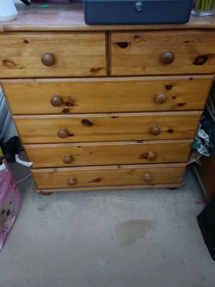 Photo of free Pine chest drawers (Marldon TQ3) #1