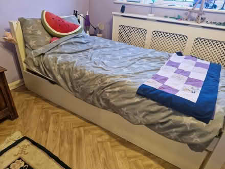 Photo of free Single bed with trundle (Borehamwood) #2