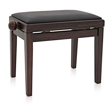 Photo of free lovely dark wood piano stool (Moor Allerton LS17) #1
