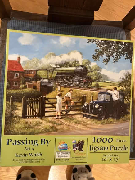Photo of free 1000 piece puzzle (Forest Knolls--west of Fairfax) #1