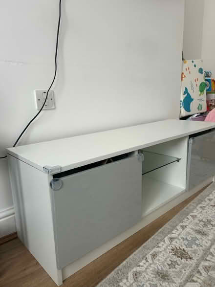 Photo of free White Tv Cabinet (Clapham North) #3