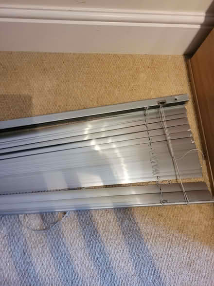 Photo of free Venetian Blind - silver (Grange-over-Sands LA11) #1